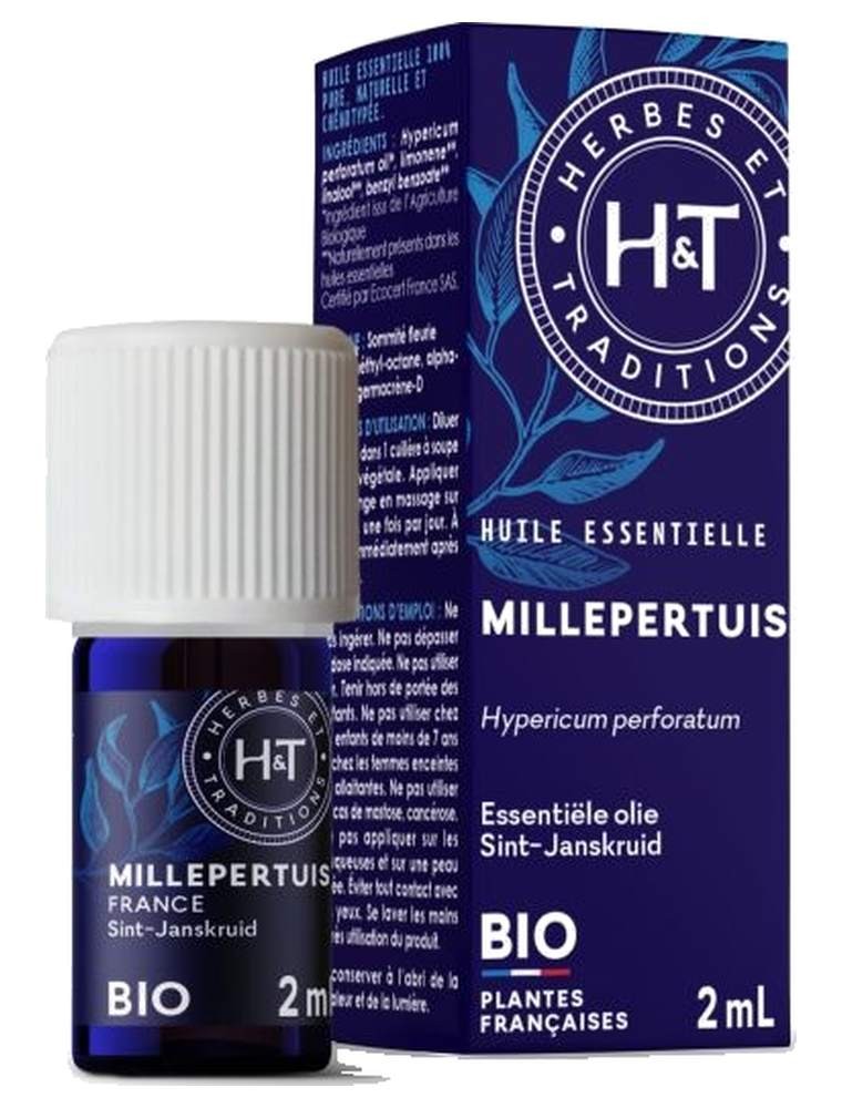Image principale de la modale pour Millepertuis Bio - Huile essentielle d'Hypericum perforatum 2 ml - Herbes et Traditions