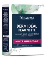 Image de Derm'Idéal Peau Nette - Peaux à Imperfections 30 comprimés - Dietaroma depuis Compléments alimentaires naturels pour votre santé (5)