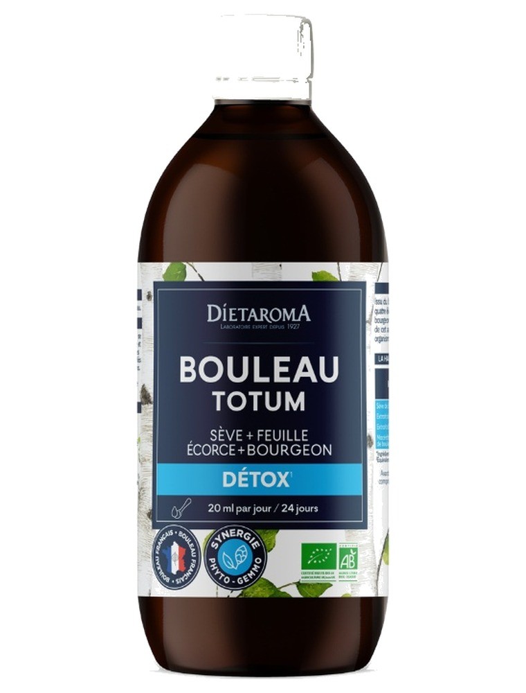 Image principale de la modale pour Bouleau Totum Boisson Bio - Drainage 480 ml - Dietaroma