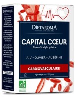 Image de Capital Coeur (Ail Olivier Aubépine) Bio - Système Circulatoire 60 gélules - Dietaroma depuis Formules de Plantes en Gélules