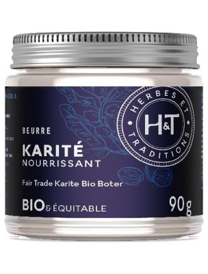 Image de Beurre de Karité (Amande) Bio - Huile végétale de Butyrospermum parkii 90g - Herbes et Traditions depuis Commandez les produits Herbes et Traditions à l'herboristerie Louis