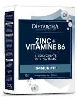 Image de Zinc Vitamine B6 - Immunité 60 comprimés - Dietaroma depuis Minéraux Essentiels pour Vitalité (3)
