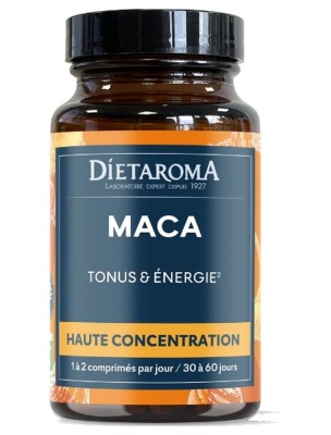 Image de Maca Bio - Performances Physiques 60 comprimés - Dietaroma depuis Commandez les produits Dietaroma à l'herboristerie Louis