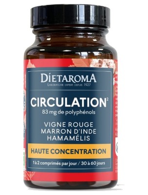Image 82698 supplémentaire pour Circulation Bio - Jambes Lourdes 60 comprimés - Dietaroma