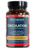 Image de Circulation Bio - Jambes Lourdes 60 comprimés - Dietaroma depuis Formules de Plantes en Gélules