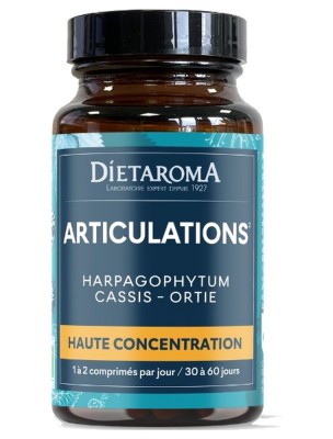 Image de Articulations Bio - Articulations et Souplesse 60 comprimés - Dietaroma depuis Commandez les produits Dietaroma à l'herboristerie Louis