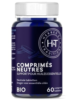 Image de Comprimés Neutres Bio - Supports pour Huiles essentielles en 60 comprimés - Herbes et Traditions depuis Commandez les produits Herbes et Traditions à l'herboristerie Louis