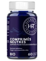 Image de Comprimés Neutres Bio - Supports pour Huiles essentielles en 60 comprimés - Herbes et Traditions depuis Accessoires Huiles Essentielles | Louis Herboristerie