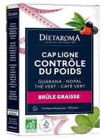 Image de Cap Ligne Brûle-graisse et Contrôle du poids Bio 30 comprimés - Dietaroma depuis Complexes de Compléments Alimentaires | Louis Herboristerie