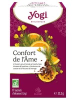 Image de Confort de l'Âme Bio - Infusions Ayurvédiques 17 sachets - Yogi Tea depuis Boissons chaudes naturelles | Louis Herboristerie (2)