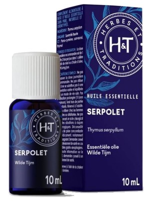 Serpolet - Huile essentielle de Thymus serpyllum 10 ml - Herbes et Traditions
