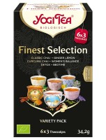 Image de Assortiment Découverte Finest Selection Bio - Infusions Ayurvédiques 18 sachets - Yogi Tea depuis Cadeaux bien-être et détente pour tous
