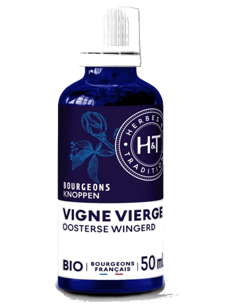Image principale de la modale pour Vigne vierge Bio - Macérât de bourgeons de Parthenocissus tricuspidata 50 ml - Herbes et Traditions