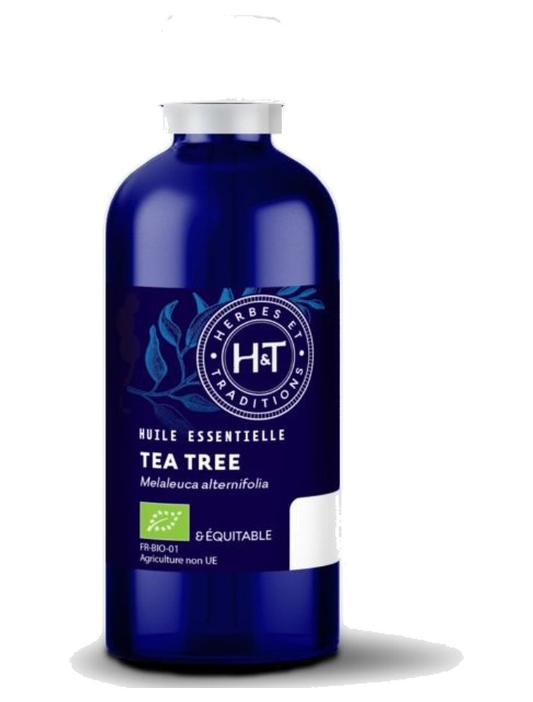 Image principale de la modale pour Tea Tree Bio - Huile essentielle de Melaleuca Alternifolia 100 ml - Herbes et Traditions