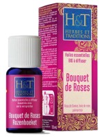 Image de Bouquet de roses Bio - Synergie à Diffuser 10 ml - Herbes et Traditions depuis Huiles essentielles à diffuser | Louis Herboristerie