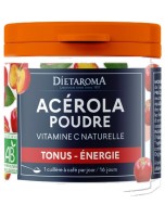 Image de Acérola Poudre Bio - Réduction de la fatigue 50g - Dietaroma depuis Phytothérapie : Solutions naturelles pour votre bien-être | Louis Herboristerie