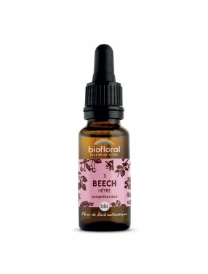 Image de Beech Hêtre n°3 - Acceptation et Compréhension Bio aux Fleurs de Bach 20 ml - Biofloral depuis Achetez les produits Biofloral à l'herboristerie Louis