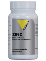 Image de Zinc Bisglycinate 15 mg et Bambou - Immunité, Peau et Cheveux 100 comprimés sécables - Vit'all+ depuis Minéraux Essentiels pour Vitalité (3)