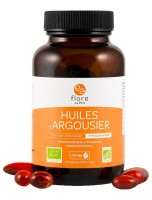 Image de Huiles d'Argousier Bio - Oméga 7 - 90 capsules - Flore Alpes depuis Acides gras pour une santé optimale