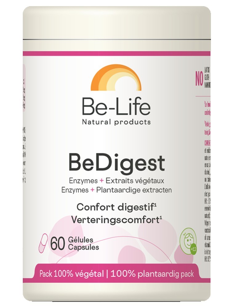 Image principale de la modale pour BeDigest - Digestion 60 gélules - Be-Life