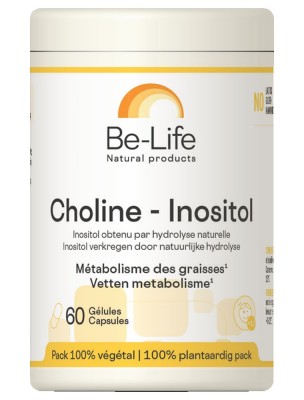 Image de Choline-Inositol - Métabolisme des graisses 60 gélules - Be-Life depuis louis-herboristerie