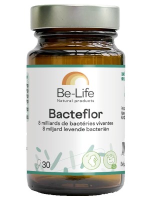 Image 83572 supplémentaire pour Bacteflor - Probiotiques 8 milliards de micro-organismes vivants 30 gélules - Be-Life