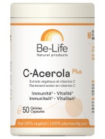 Image de C-Acerola Plus - Immunité et Vitalité 50 gélules - Be-Life depuis Formules de Plantes en Gélules