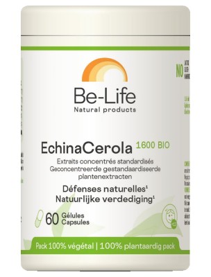Image de EchinAcérola 1600 Bio - Défenses naturelles 60 gélules - Be-Life depuis louis-herboristerie