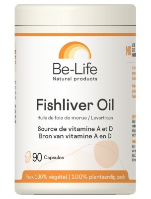 Image de Fishliver Oil (Foie de Morue) - Huile de Foie de Morue 90 capsules - Be-Life depuis louis-herboristerie