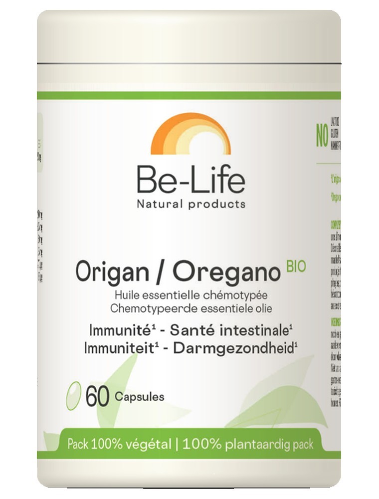 Image principale de la modale pour Origan Bio - Résistance 60 capsules - Be-Life