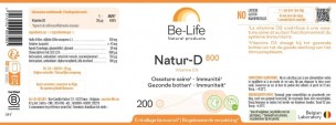 https://www.louis-herboristerie.com/83598-home_default/natur-d-800-ui-vitamine-d-naturelle-ossature-saine-et-immunite-200-gelules-be-life.jpg Image 83598 supplémentaire pour Natur-D 800 UI (Vitamine D Naturelle) - Immunité et Ossature 200 gélules - Be-Life