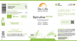 Image 83612 supplémentaire pour Spiruline 500mg - Revitalisant 200 comprimés - Be-life
