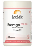 Image de Borrago 500 Bio - Huile de Bourrache 60 capsules - Be-Life depuis Acides gras pour une santé optimale