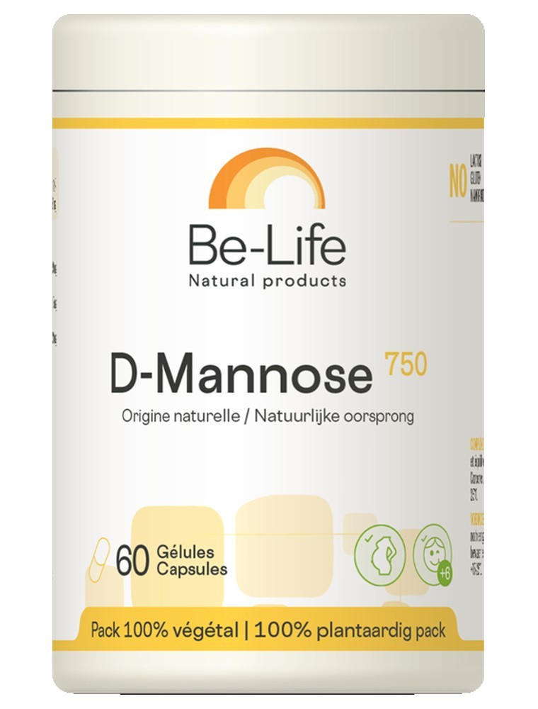 Image principale de la modale pour D-Mannose - Troubles Urinaires 60 gélules - Be-Life