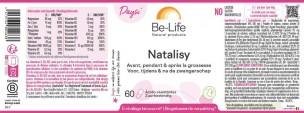 Image 83658 supplémentaire pour Natalisy - Grossesse 60 gélules - Be-Life