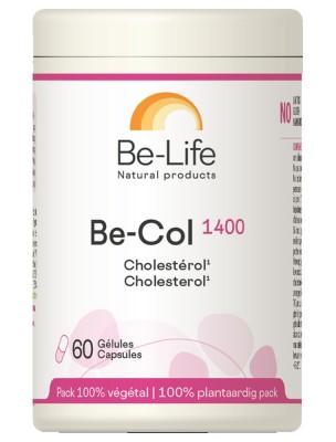 Image de Be-Col 1400 - Levure de Riz rouge Cholestérol 60 gélules - Be-Life depuis louis-herboristerie