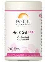 Image de Be-Col 1400 - Levure de Riz rouge Cholestérol 60 gélules - Be-Life depuis Complexes de Compléments Alimentaires