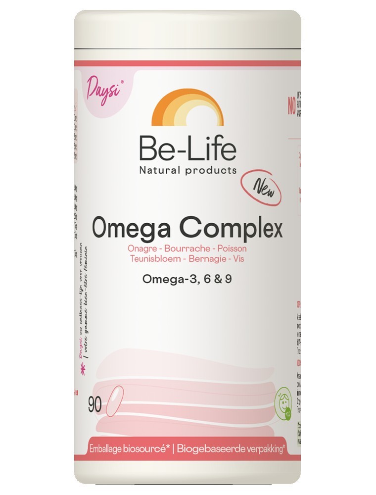 Image principale de la modale pour Oméga Complex - Cœur et Cerveau 90 capsules - Be-Life