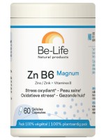 Image de Zn B6 (Zinc et vitamine B6) Magnum -  Stress oxydatif et peau saine 60 gélules - Be-Life depuis Minéraux Essentiels pour Vitalité (3)