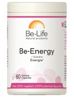 Image de Be-Energy + Guarana - Métabolisme énergétique et Fatigue 60 gélules - Be-Life depuis Complexes de Compléments Alimentaires