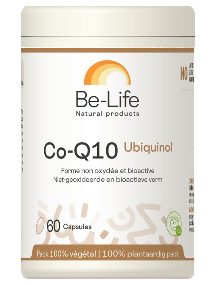 Image principale de la modale pour Co-Q10 - Ubiquinol 50 mg 60 capsules - Be-Life