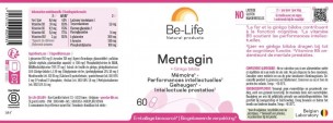Image 83708 supplémentaire pour Mentagin et Ginkgo - Mémoire et Performances intellectuelles 60 gélules - Be-Life
