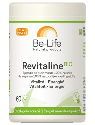 Revitaline Bio - Vitalité et Tonus 60 gélules - Be-Life