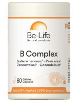 Image de B Complex (Vitamines du groupe B) - Peau saine et Système nerveux 60 gélules - Be-Life depuis Vitamines naturelles pour votre santé