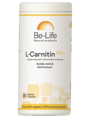 Image 83735 supplémentaire pour L-Carnitin 650+ - Acide aminé 90 gélules - Be-Life