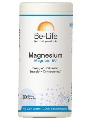 Image de Magnésium Magnum B6 - Energie et Anti-fatigue 90 gélules - Be-Life depuis louis-herboristerie