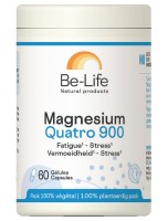 Image de Magnésium Quatro 900 - Energie et Anti-fatigue 60 gélules - Be-Life depuis Minéraux Essentiels pour Vitalité (2)