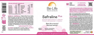 Petite image du produit Safraline Plus - Bien-Être Mental 50 gélules - Be-Life