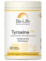 Image de Tyrosine 500 mg - Stress et Vitalité Acide aminé essentiel 60 gélules - Be-Life depuis Solutions Naturelles pour le Stress (20)