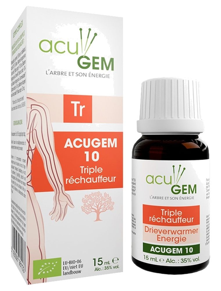 Image principale de la modale pour Acugem n°10 Bio - Energie Triple Réchauffeur 15 ml - Alphagem